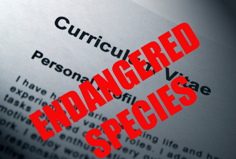 Curriculum Vitae - Endangered Species